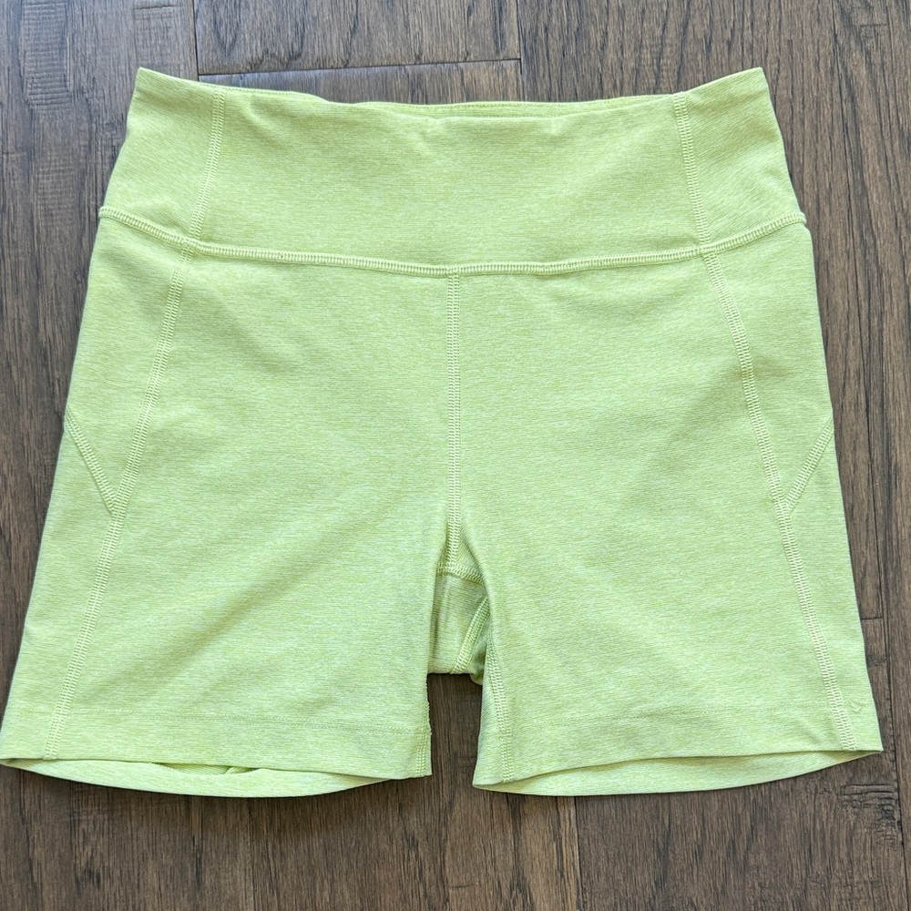 Outdoor Voices Yellow Athletic Shorts